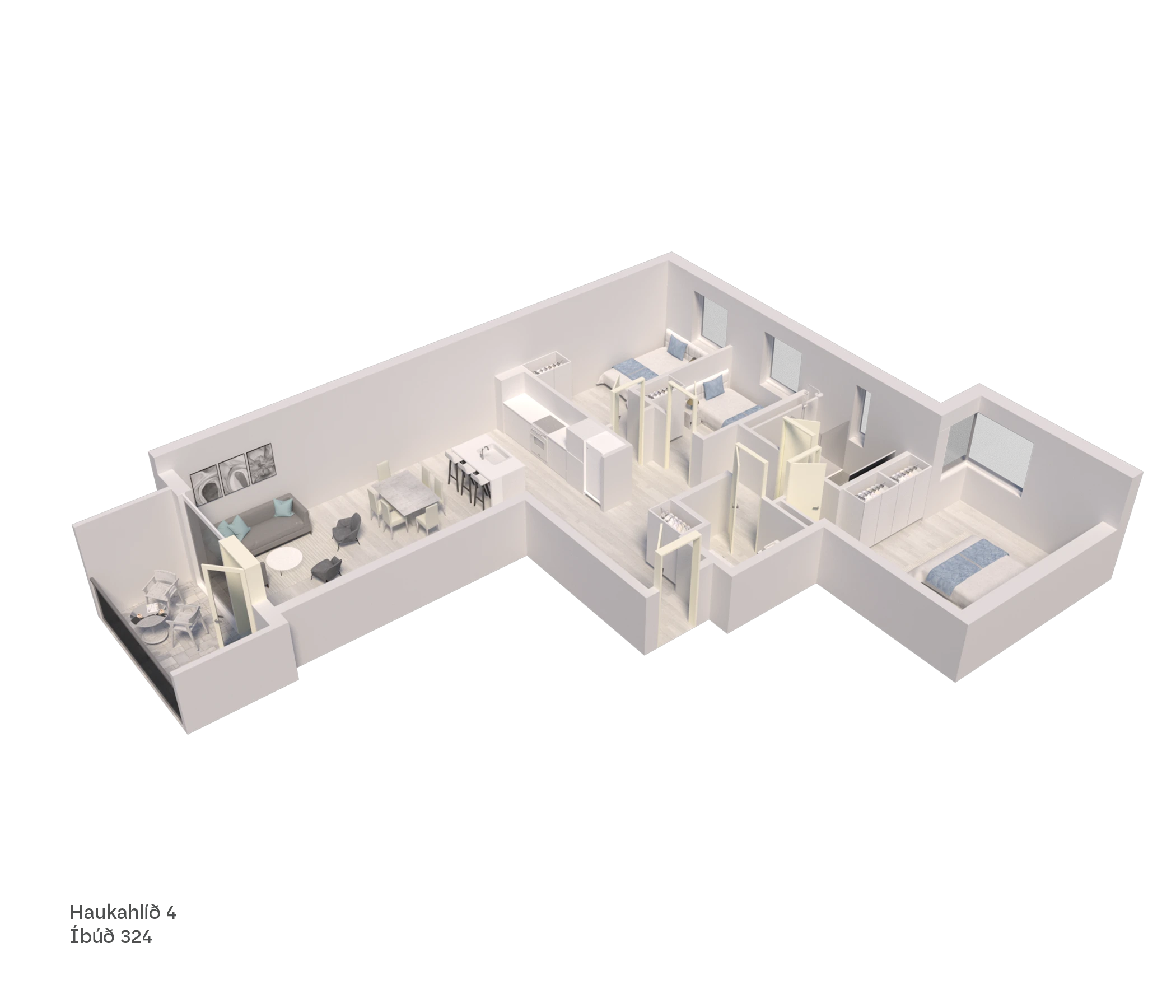 Grunnteikning fyrir 324